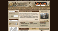 Desktop Screenshot of boone-crockett.org